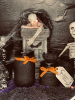 Load image into Gallery viewer, Black Magic Halloween Candle
