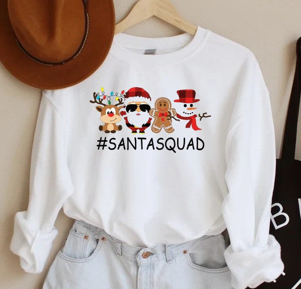 Santa's Squad Christmas Shirt