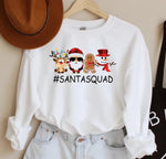 Load image into Gallery viewer, Santa&#39;s Squad Christmas Shirt
