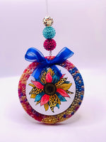 Load image into Gallery viewer, Country Flower Car Freshie
