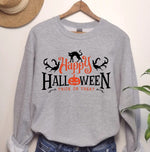 Load image into Gallery viewer, Happy Halloweenw/ orange Shirt
