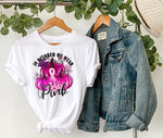 Load image into Gallery viewer, In October we wear Hot Pink Pumpkins Shirt
