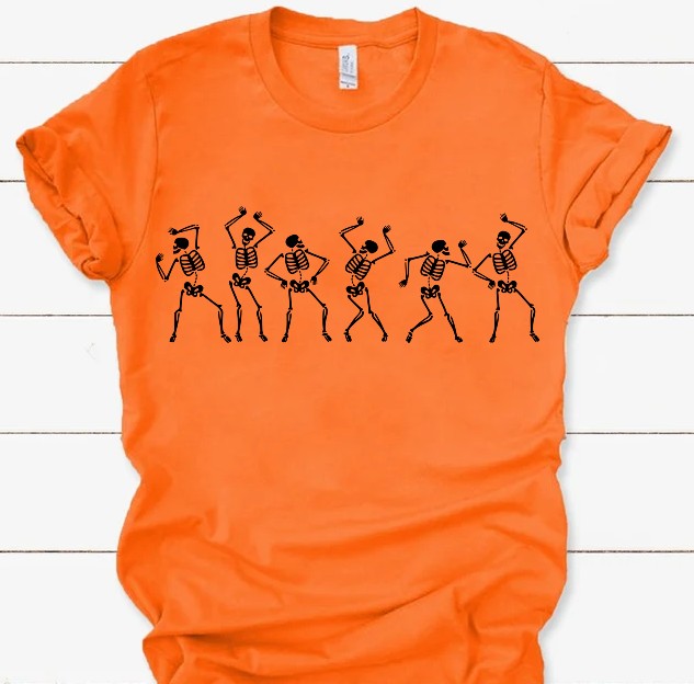 Dancing Skeleton Halloween Shirt