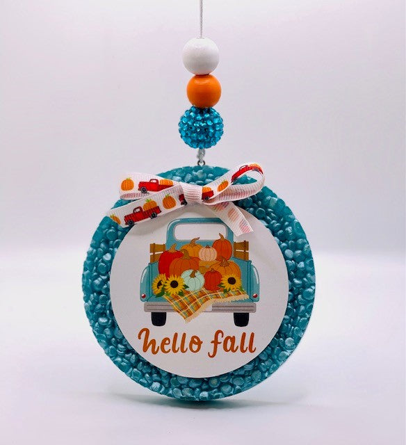 hello fall/ Fall/ Car Freshie/ Car Freshener/ Car Decor – Southern ...