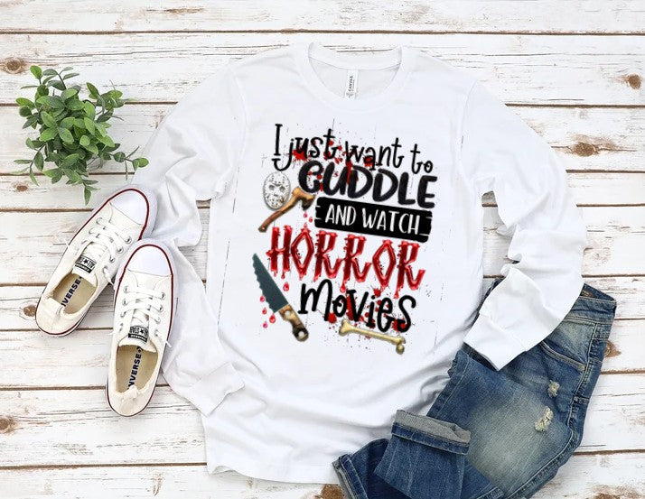 Horror Movie Cuddle Shirt