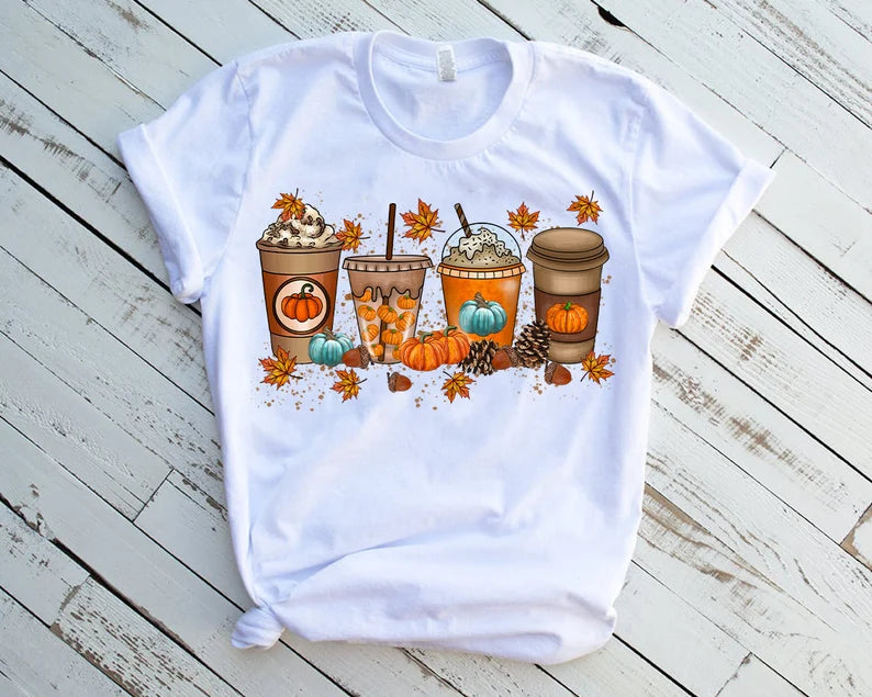 Fall Coffee Drink Shirt