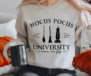 Hocus Pocus University Halloween Shirt