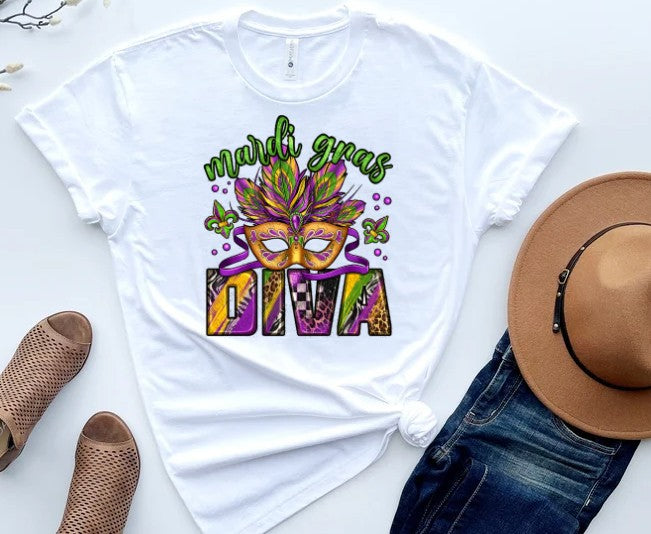 Mardi Gras Diva Shirt