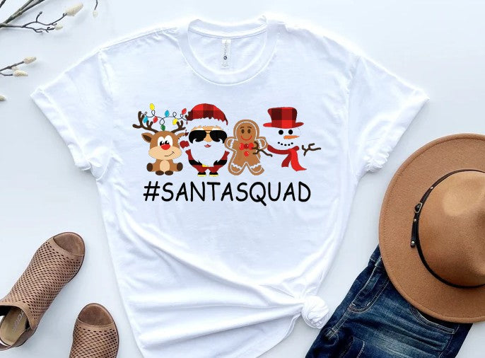 Santa's Squad Christmas Shirt