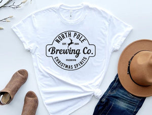 North Pole Brewing Co Christmas Spirit Shirt