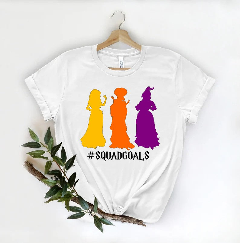 Hocus Pocus Squad Goals Halloween Shirt