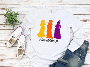 Hocus Pocus Squad Goals Halloween Shirt
