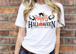 Load image into Gallery viewer, Happy Halloweenw/ orange Shirt
